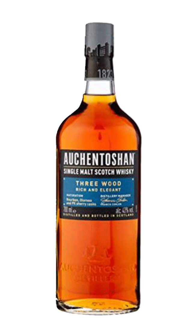 Auchentoshan Three Wood Whisky (700ml)