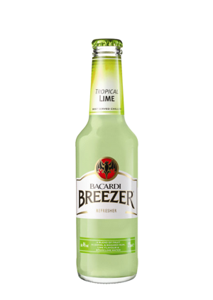 Bacardi Breezer Lime (24 Bottles x 275ml)
