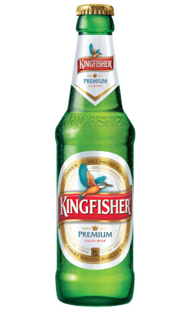Kingfisher Premium Lager Beer (24 Bottles x 330ml)